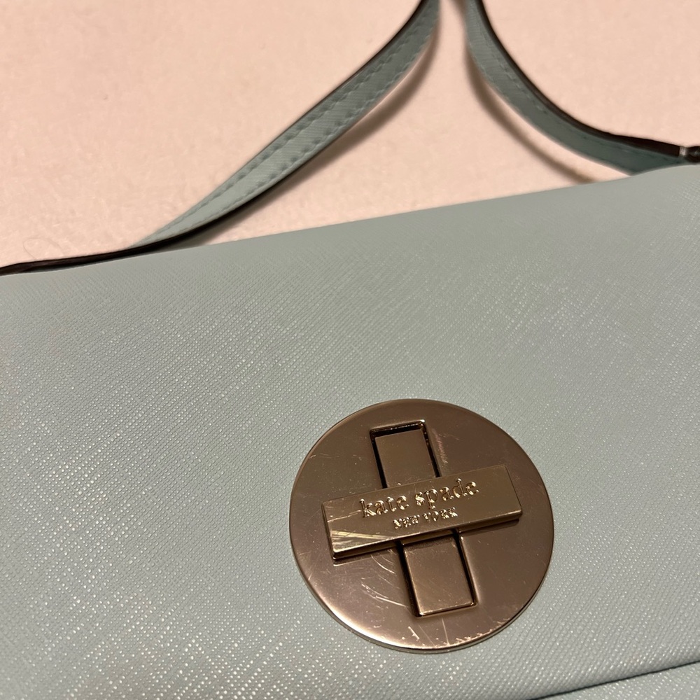 Kate Spade Light Blue Crossbody Bag